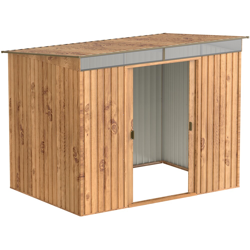 Casuta gradina DURAMAX Skylight 8X6, otel, 263.5 x 184.3 x 201.8 cm, maro