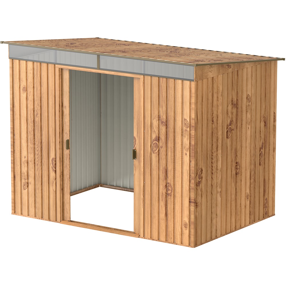 Casuta gradina DURAMAX Skylight 8X6, otel, 263.5 x 184.3 x 201.8 cm, maro