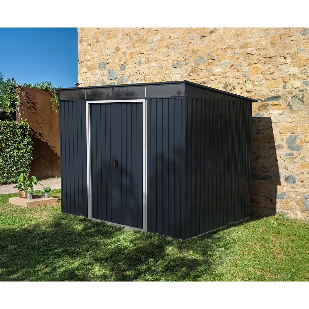 Casuta gradina DURAMAX Skylight 8X6, otel, 263.5 x 184.3 x 201.8 cm, antracit