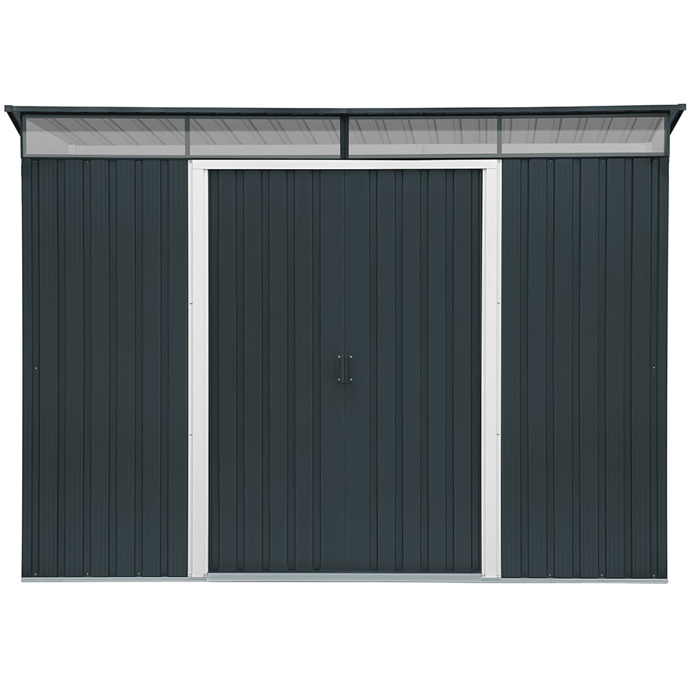 Casuta gradina DURAMAX Skylight 8X6, otel, 263.5 x 184.3 x 201.8 cm, antracit