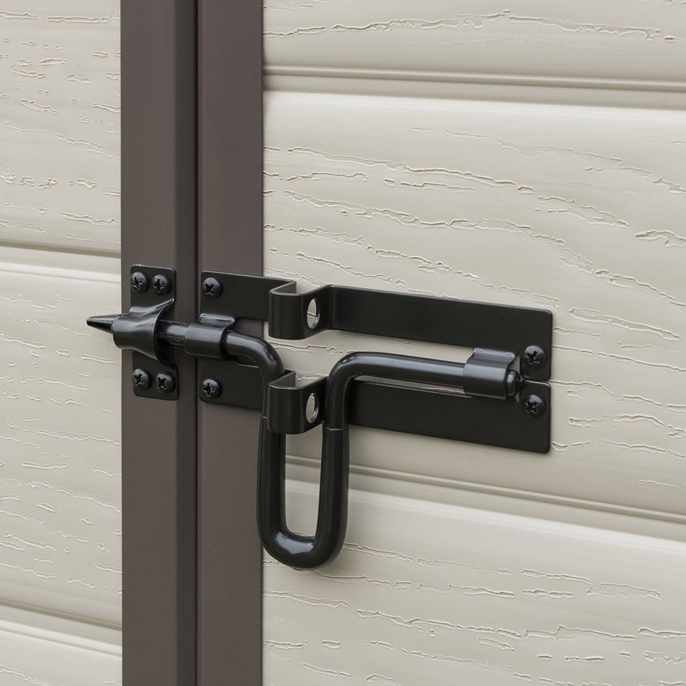 Casuta gradina KETER Manor 6x8, plastic, 236.8 x 185.8 x 227 cm, bej