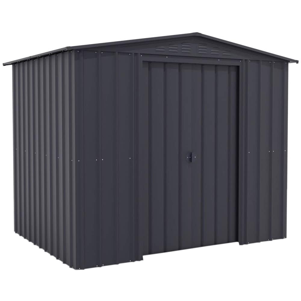 Casuta gradina GLOBEL Dream 8x6, metal, 245 x 185 x 198 cm, antracit