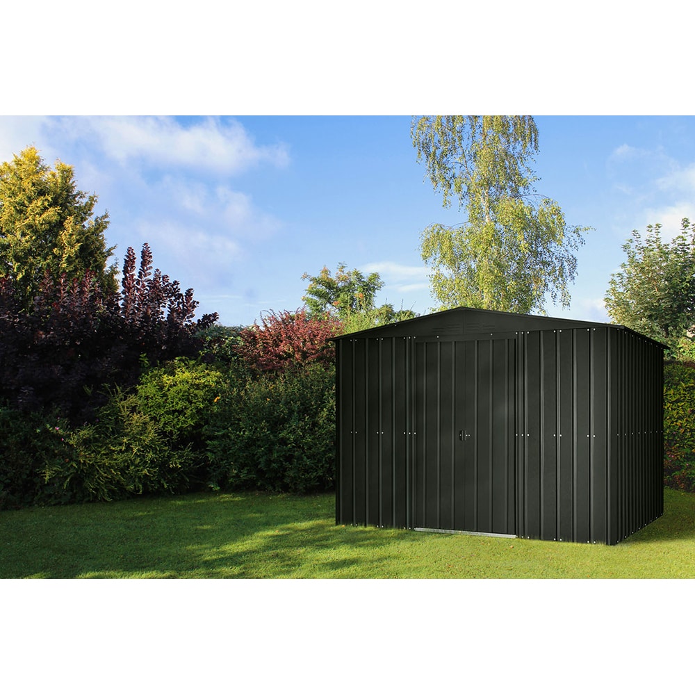 Casuta gradina GLOBEL Dream 10x8, metal, 308 x 247 x 202 cm, antracit