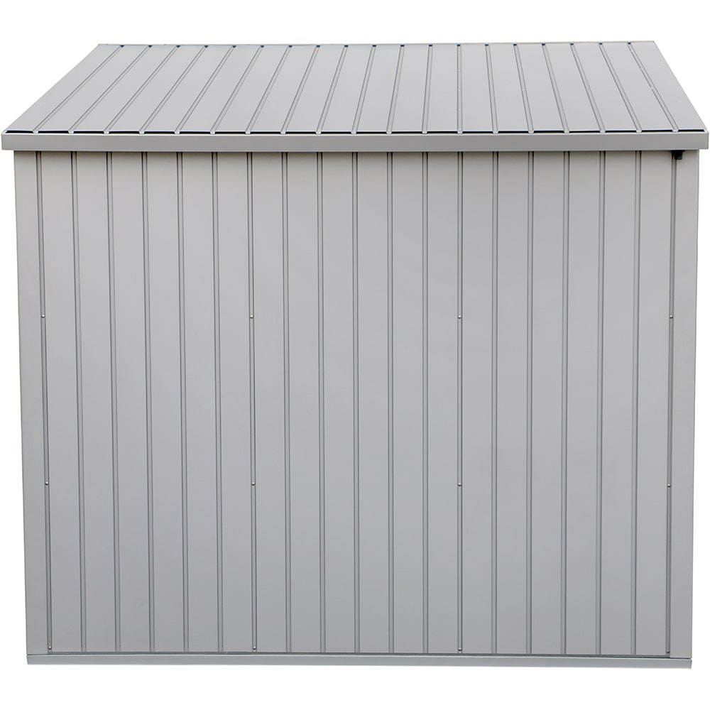 Casuta gradina DURAMAX Palladium 8X6, otel, 249.2 x 209.2 x 231.3 cm, argintiu