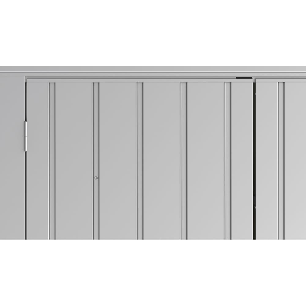 Magazie gradina DURAMAX Palladium, otel, 98.1 x 77 x 196 cm, argintiu