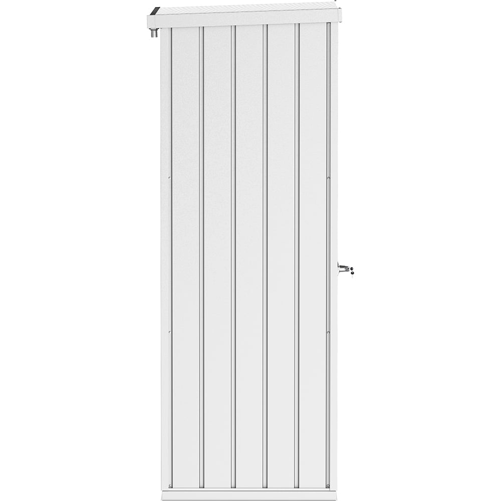 Magazie gradina DURAMAX Palladium, otel, 98.1 x 77 x 196 cm, argintiu