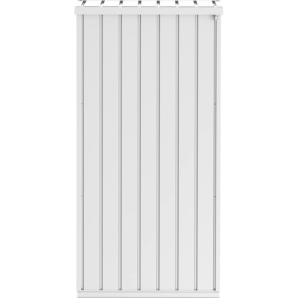 Magazie gradina DURAMAX Palladium, otel, 98.1 x 77 x 196 cm, argintiu