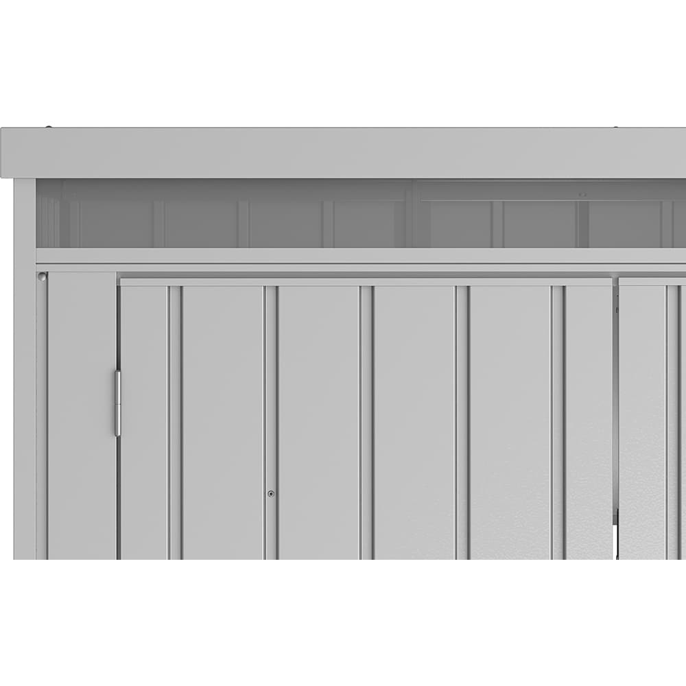 Magazie gradina DURAMAX Palladium, otel, 98.1 x 77 x 196 cm, argintiu