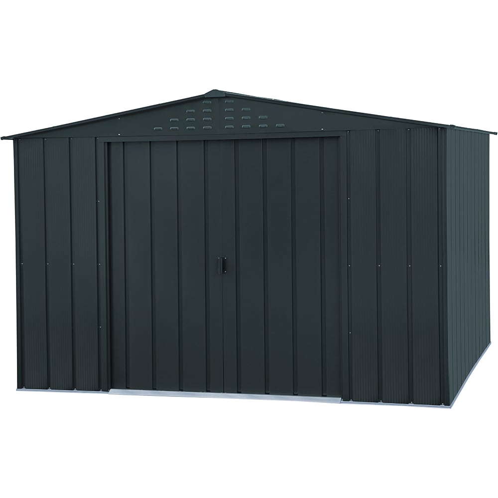 Casuta gradina DURAMAX Top 10X8, otel, 321.8 x 243.3 x 209.3 cm, antracit