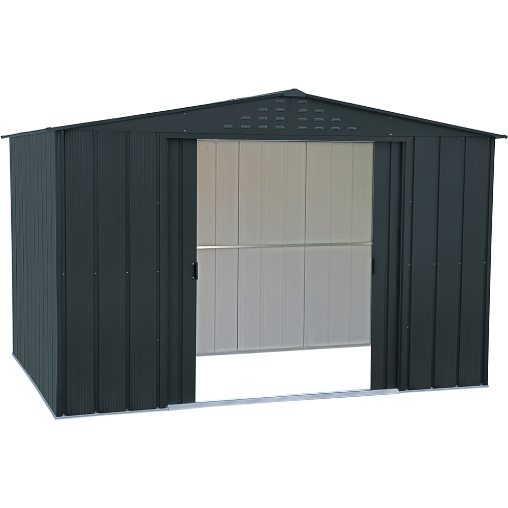 Casuta gradina DURAMAX Top 10X8, otel, 321.8 x 243.3 x 209.3 cm, antracit