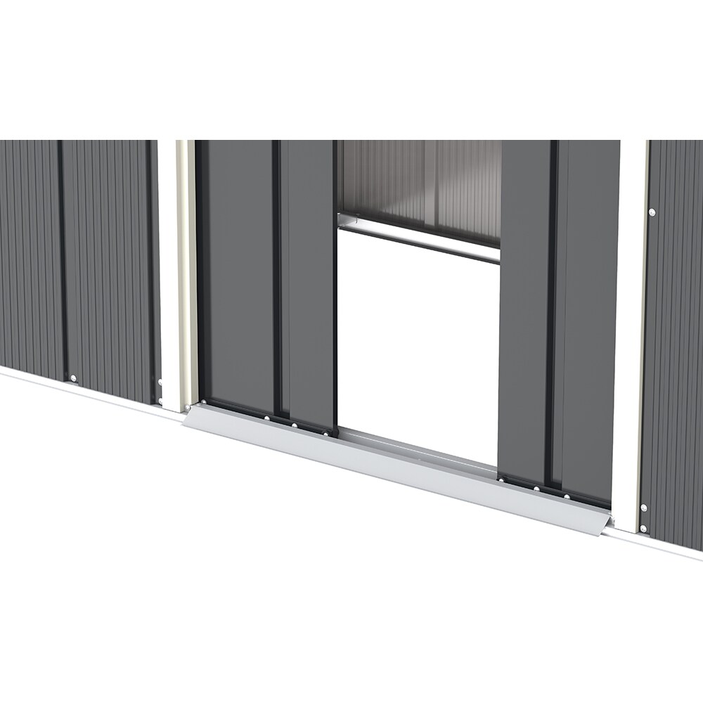 Casuta gradina DURAMAX Eco 6X4, otel, 203.1 x 123.6 x 176 cm, antracit