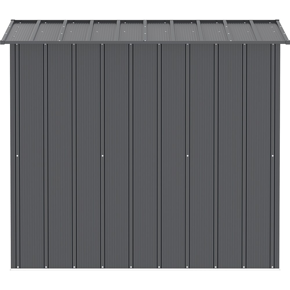 Casuta gradina DURAMAX Eco 6X4, otel, 203.1 x 123.6 x 176 cm, antracit