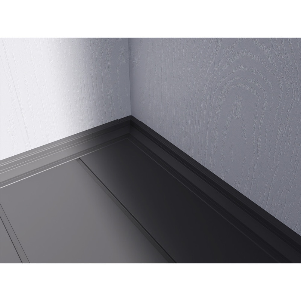 Casuta gradina NATURE REVOLUTION Pollen 6X6, plastic, 185.5 x 188.3 x 226.5 cm, gri antracit