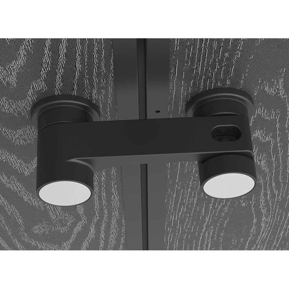 Casuta gradina NATURE REVOLUTION Pollen 6X6, plastic, 185.5 x 188.3 x 226.5 cm, gri antracit