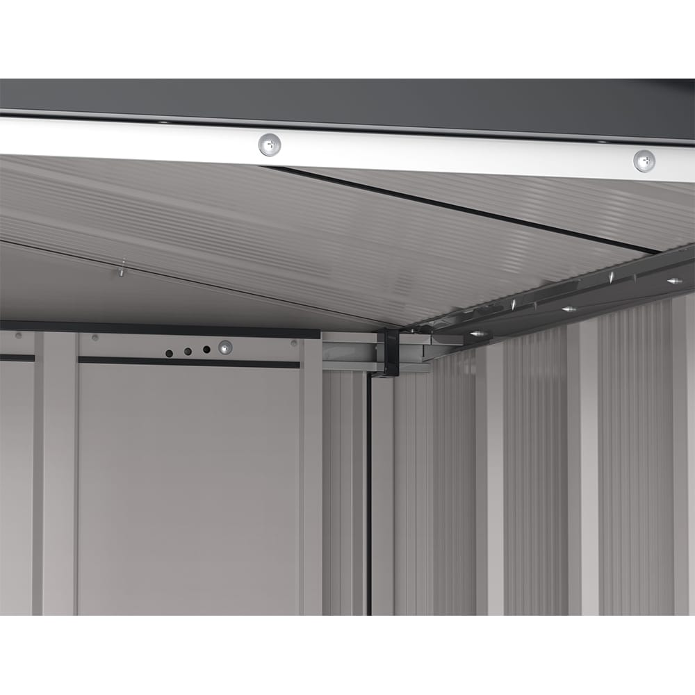 Casuta gradina DURAMAX Eco 5X4, otel, 161.6 x 123 x 182.1 cm, antracit