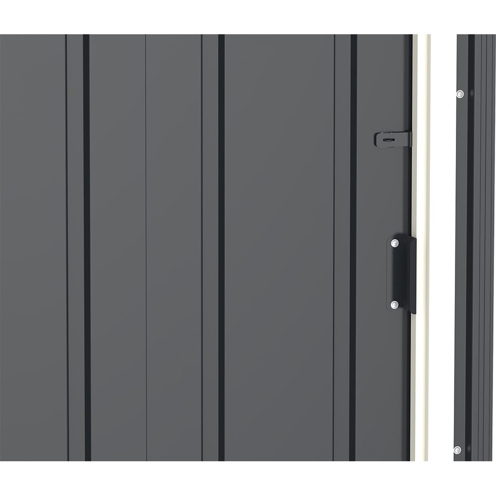 Casuta gradina DURAMAX Eco 5X4, otel, 161.6 x 123 x 182.1 cm, antracit