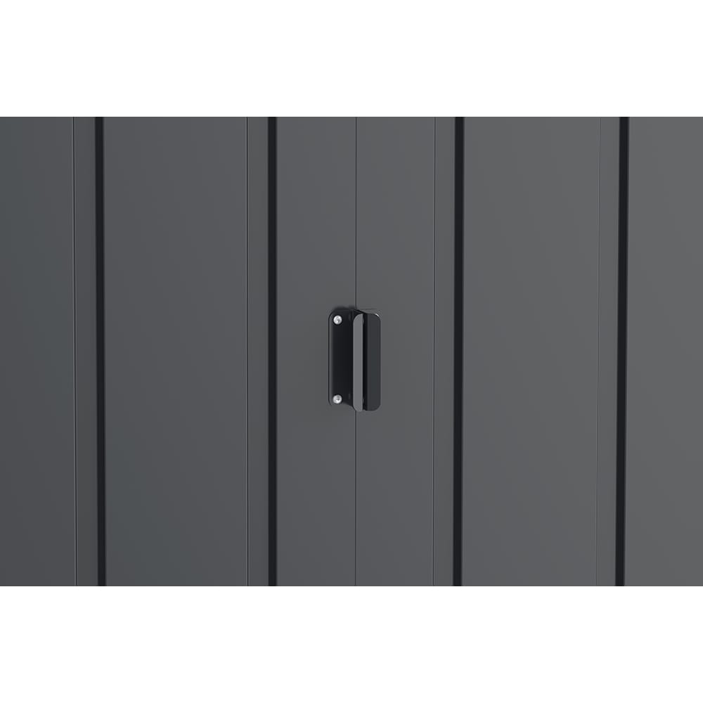 Casuta gradina DURAMAX Eco 8X8, otel, 262 x 242.2 x 191 cm, antracit