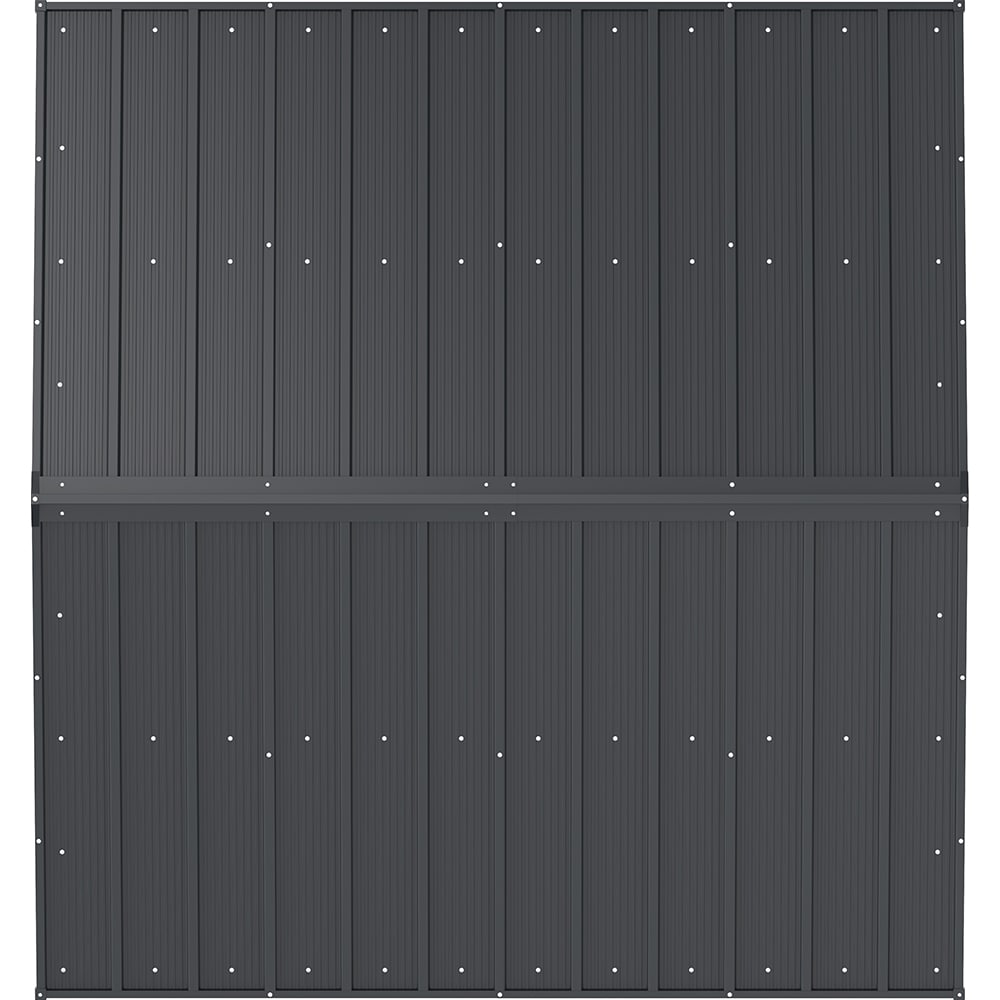Casuta gradina DURAMAX Eco 8X8, otel, 262 x 242.2 x 191 cm, antracit