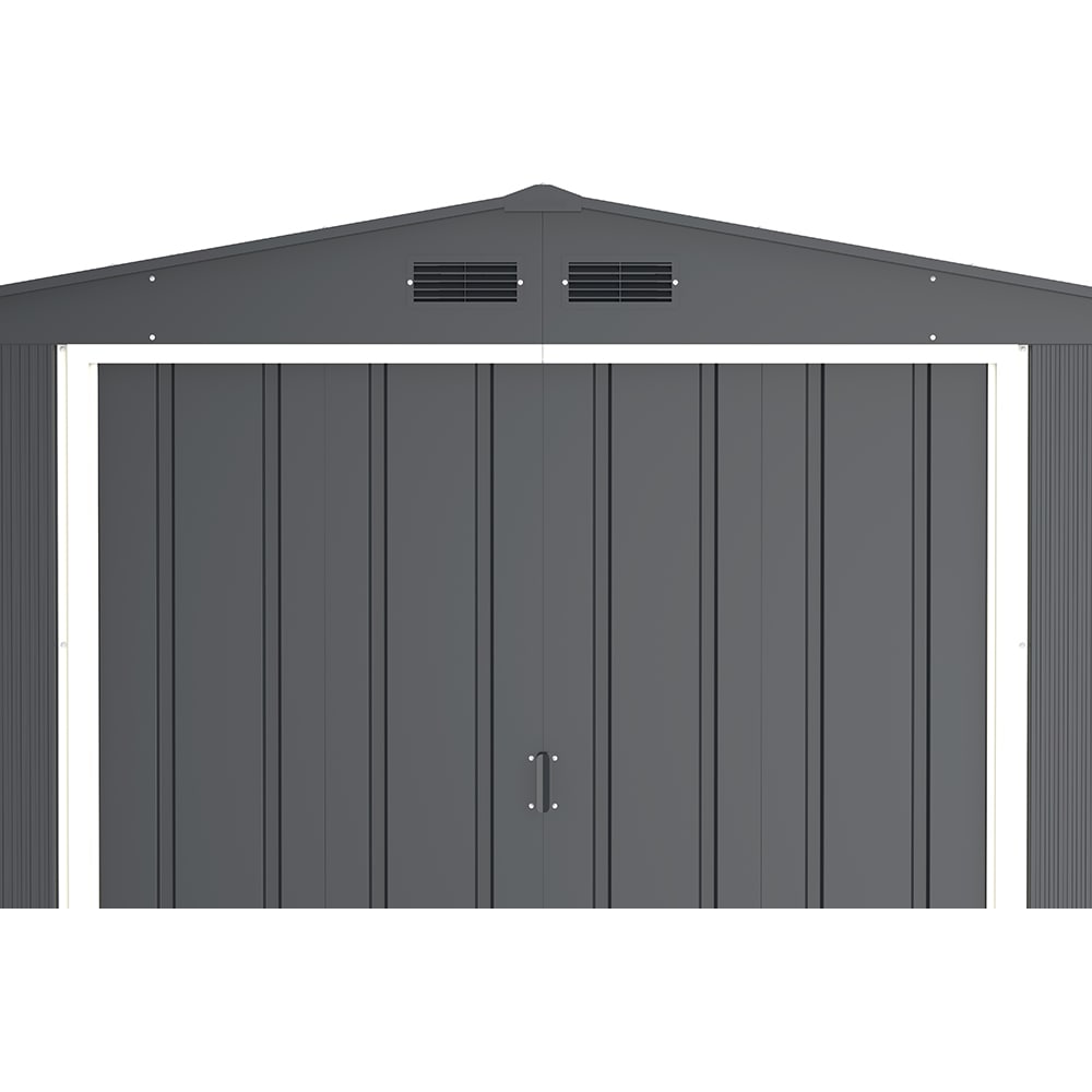 Casuta gradina DURAMAX Eco 10X8, otel, 322.1 x 242.2 x 196.1 cm, antracit