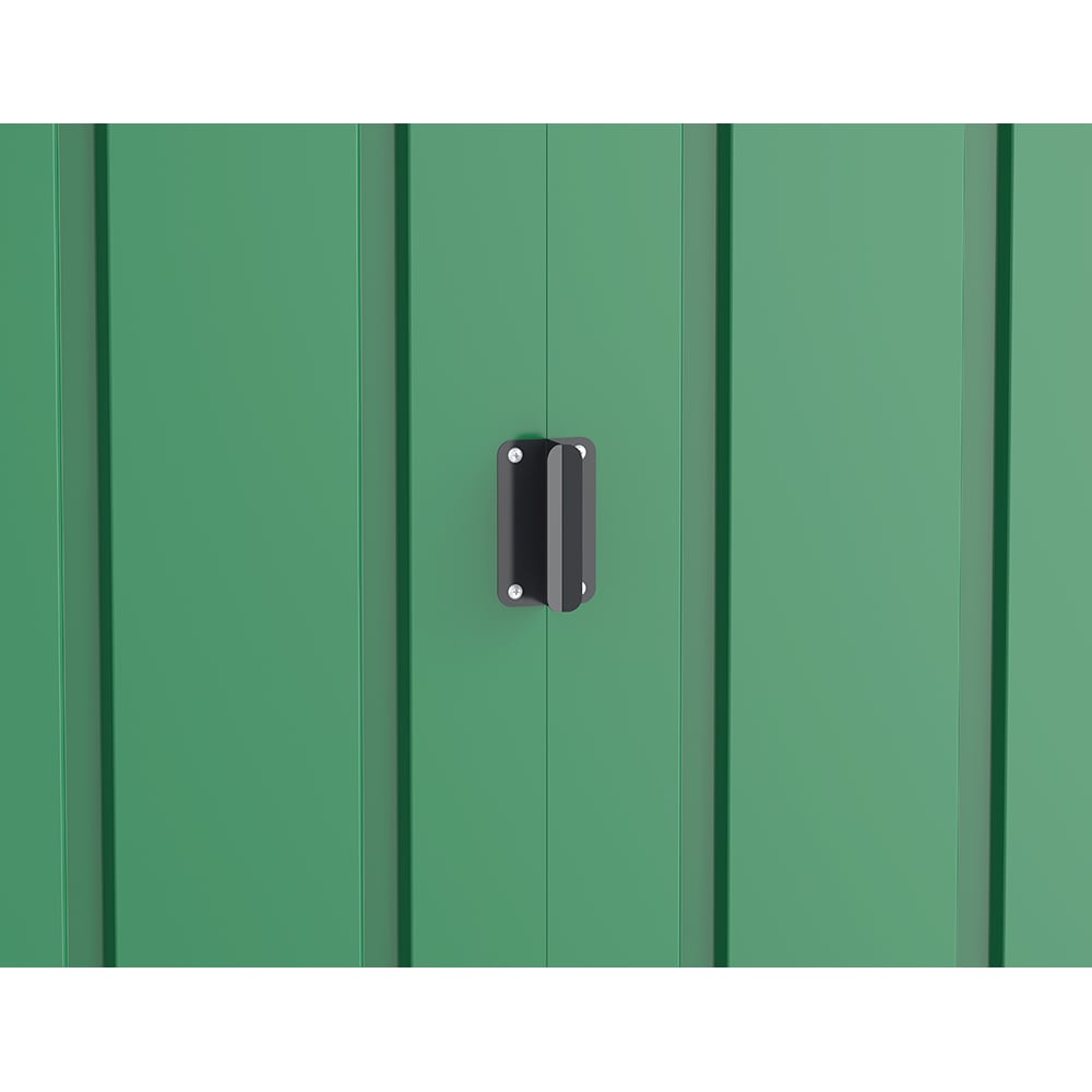 Casuta gradina DURAMAX Eco 10X10, otel, 322.1 x 302.3 x 196.1 cm, verde