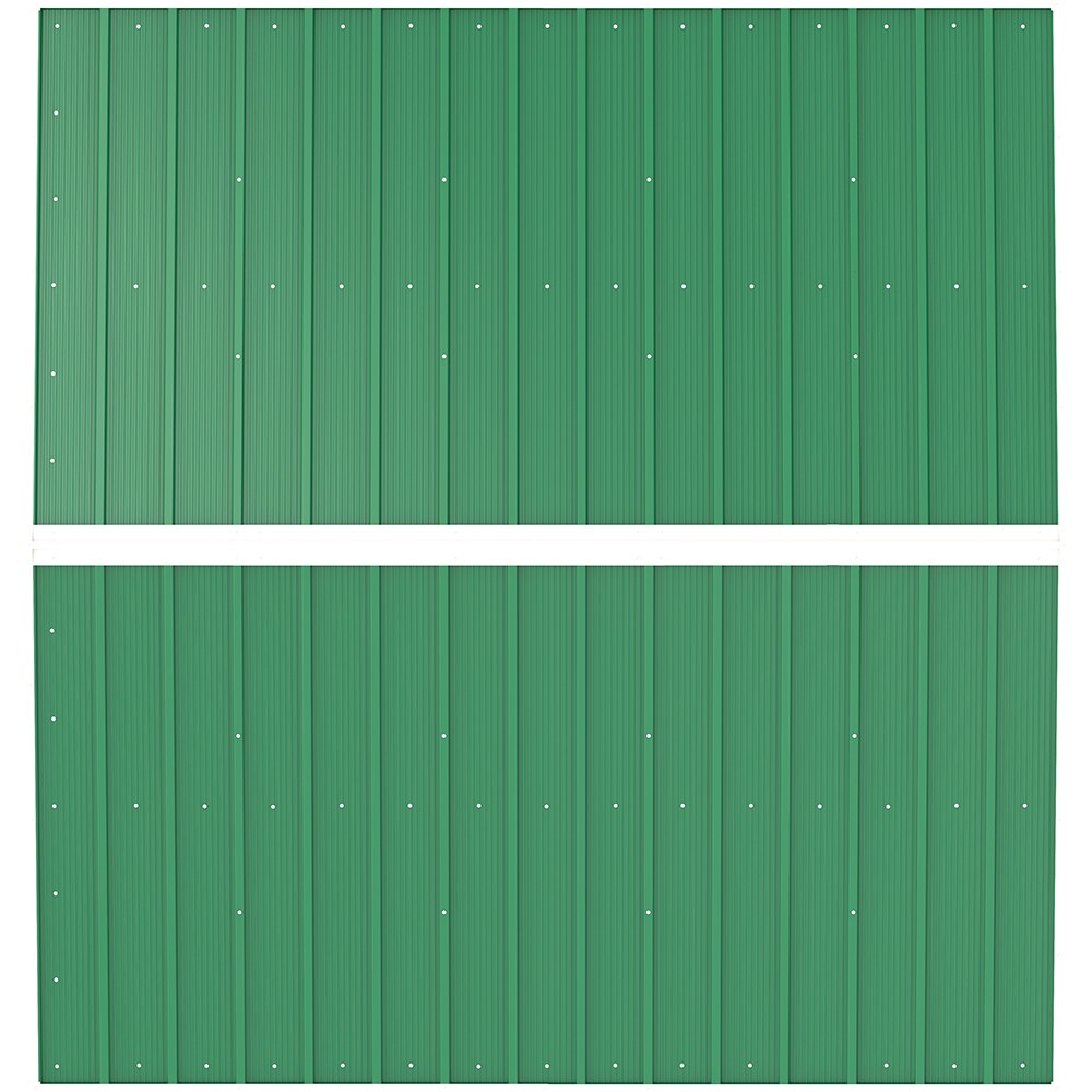 Casuta gradina DURAMAX Eco 10X10, otel, 322.1 x 302.3 x 196.1 cm, verde