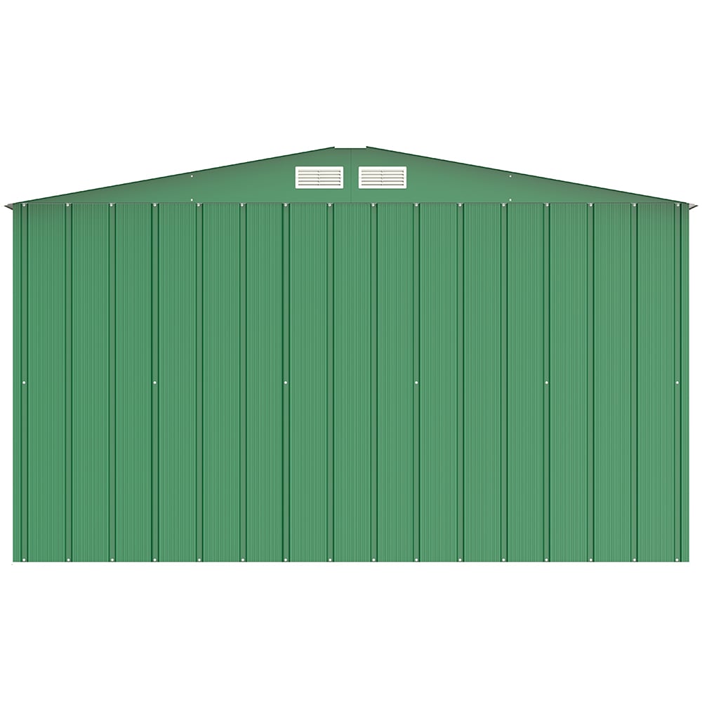 Casuta gradina DURAMAX Eco 10X10, otel, 322.1 x 302.3 x 196.1 cm, verde