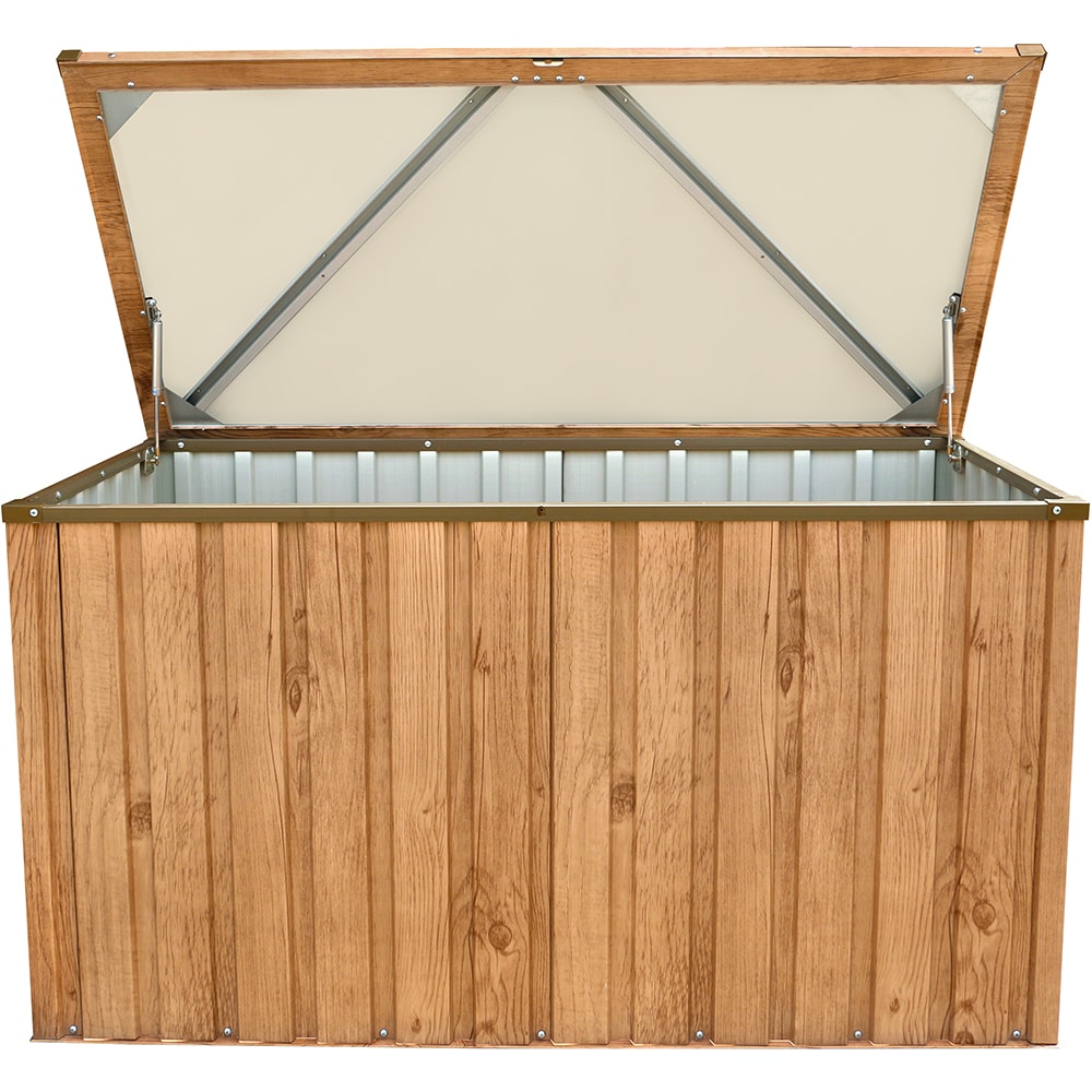 Lada depozitare gradina DURAMAX DH 1.3 585 L, 133.8 x 73 x 72.7 cm, maro