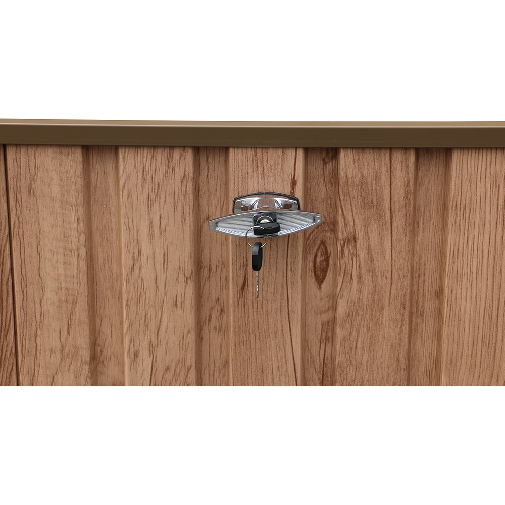 Lada depozitare gradina DURAMAX DH 1.9 1450 L, 195 x 95 x 94.47 cm, maro