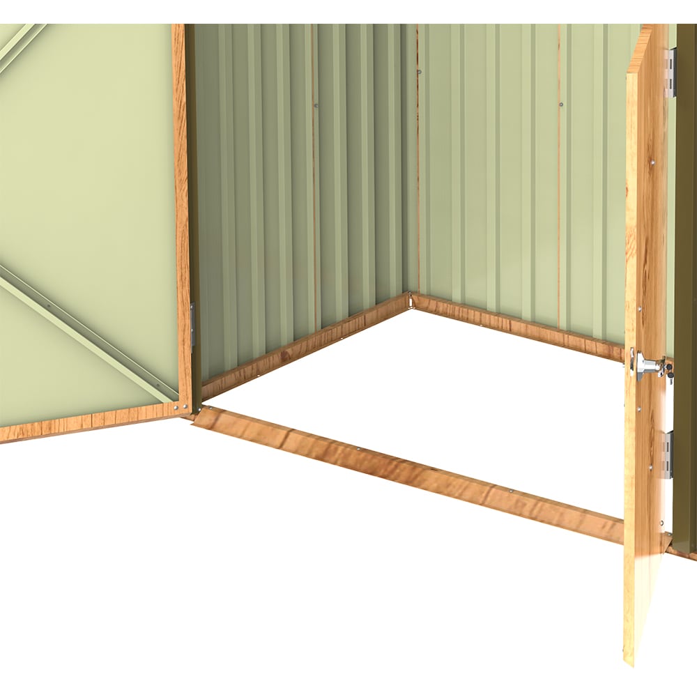 Dulap depozitare gradina DURAMAX 5X3, 154.2 x 96 x 130.5 cm, maro