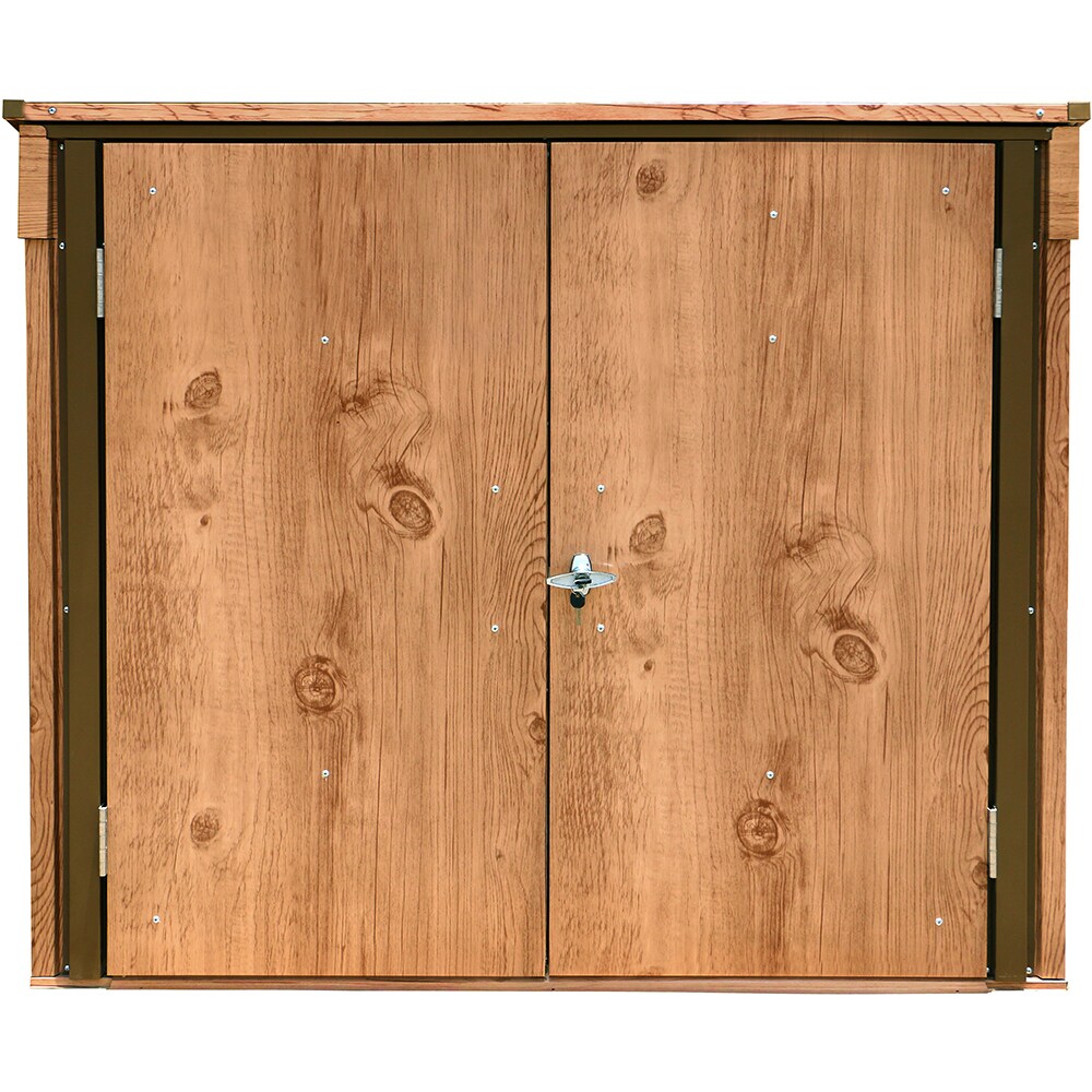 Dulap depozitare gradina DURAMAX 5X3, 154.2 x 96 x 130.5 cm, maro