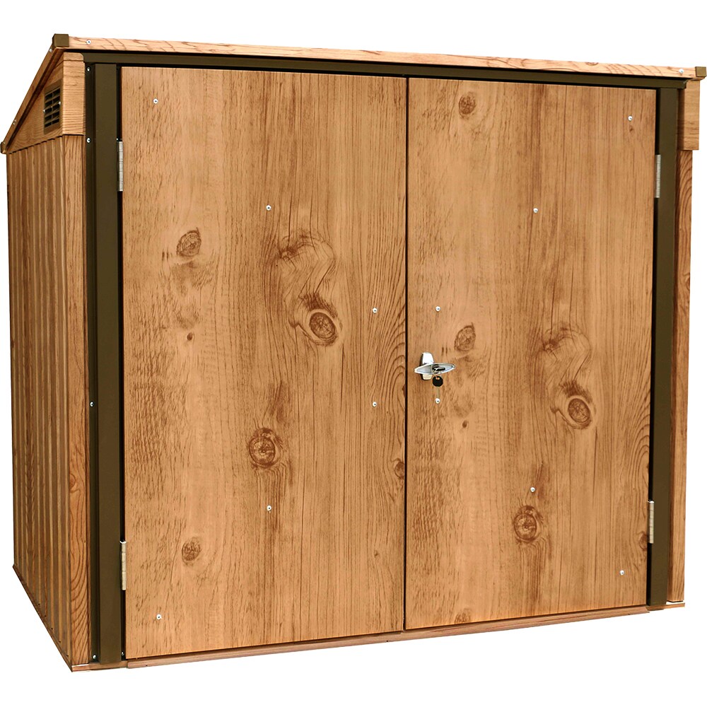 Dulap depozitare gradina DURAMAX 5X3, 154.2 x 96 x 130.5 cm, maro