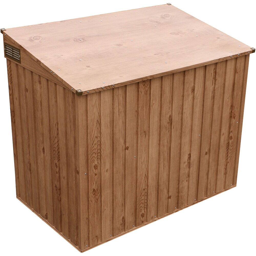 Dulap depozitare gradina DURAMAX 5X3, 154.2 x 96 x 130.5 cm, maro