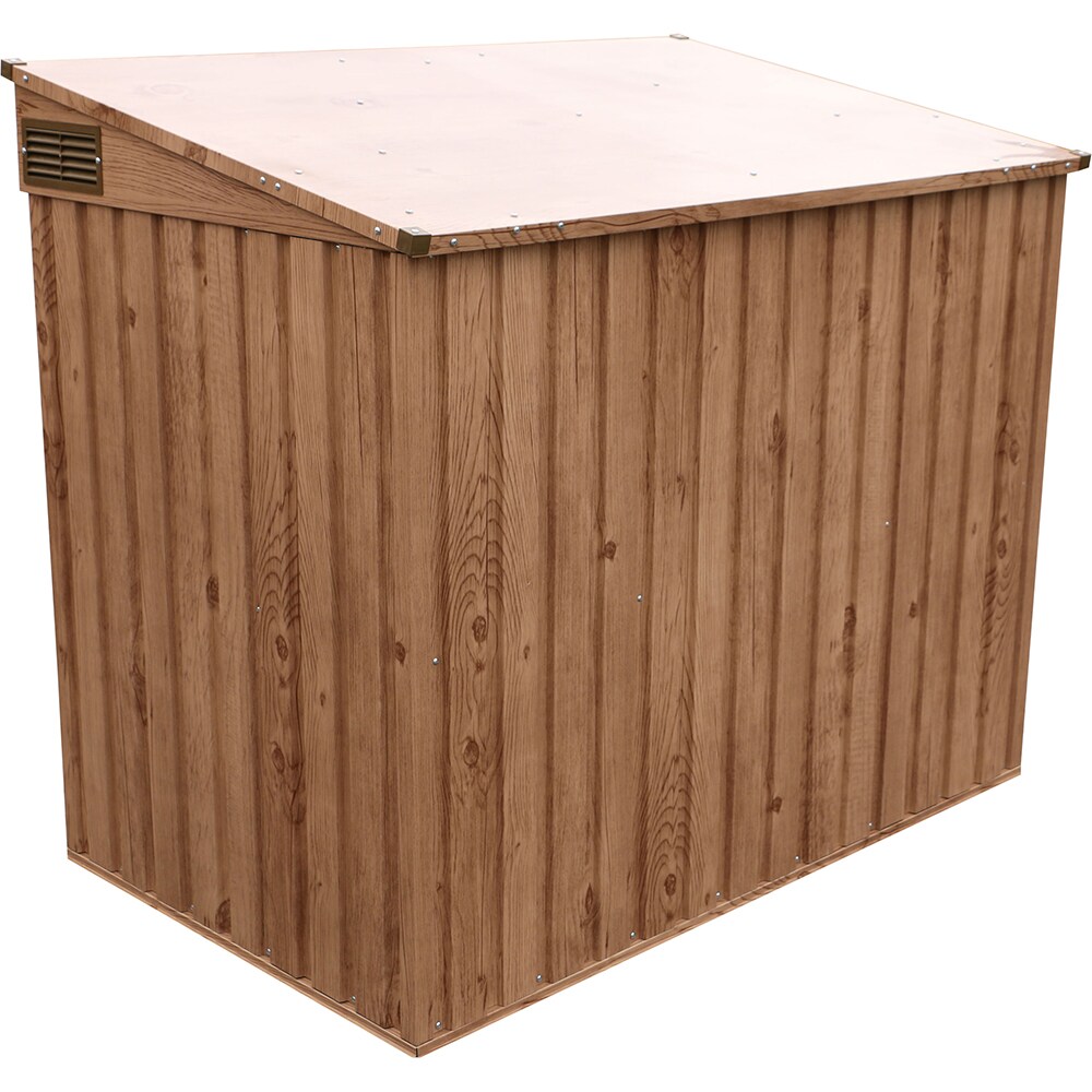 Dulap depozitare gradina DURAMAX 5X3, 154.2 x 96 x 130.5 cm, maro