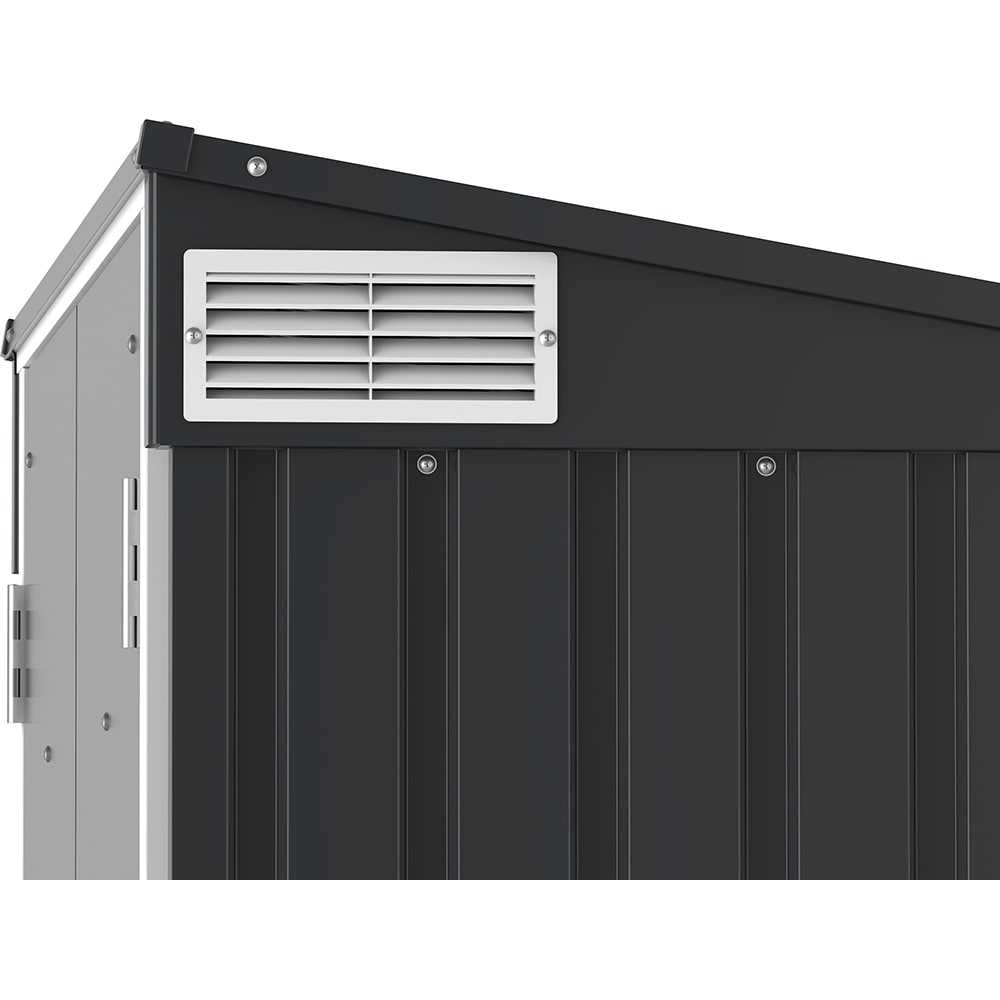 Dulap depozitare gradina DURAMAX 5X3, 154.2 x 96 x 130.5 cm, antracit