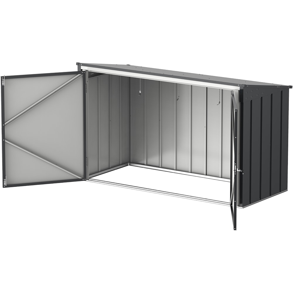 Dulap depozitare gradina DURAMAX 7X3, 213.7 x 100.3 x 132.6 cm, antracit