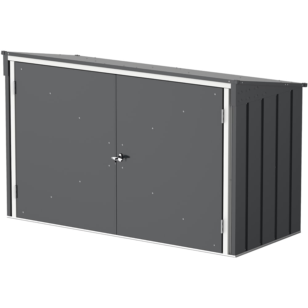 Dulap depozitare gradina DURAMAX 7X3, 213.7 x 100.3 x 132.6 cm, antracit