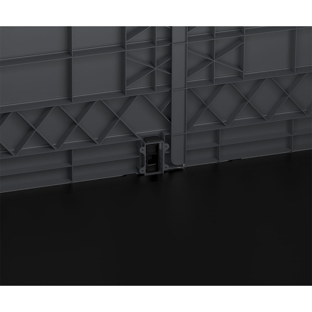 Dulap depozitare gradina DURAMAX Storeway 1200 L, 145 x 82.5 x 125 cm, gri