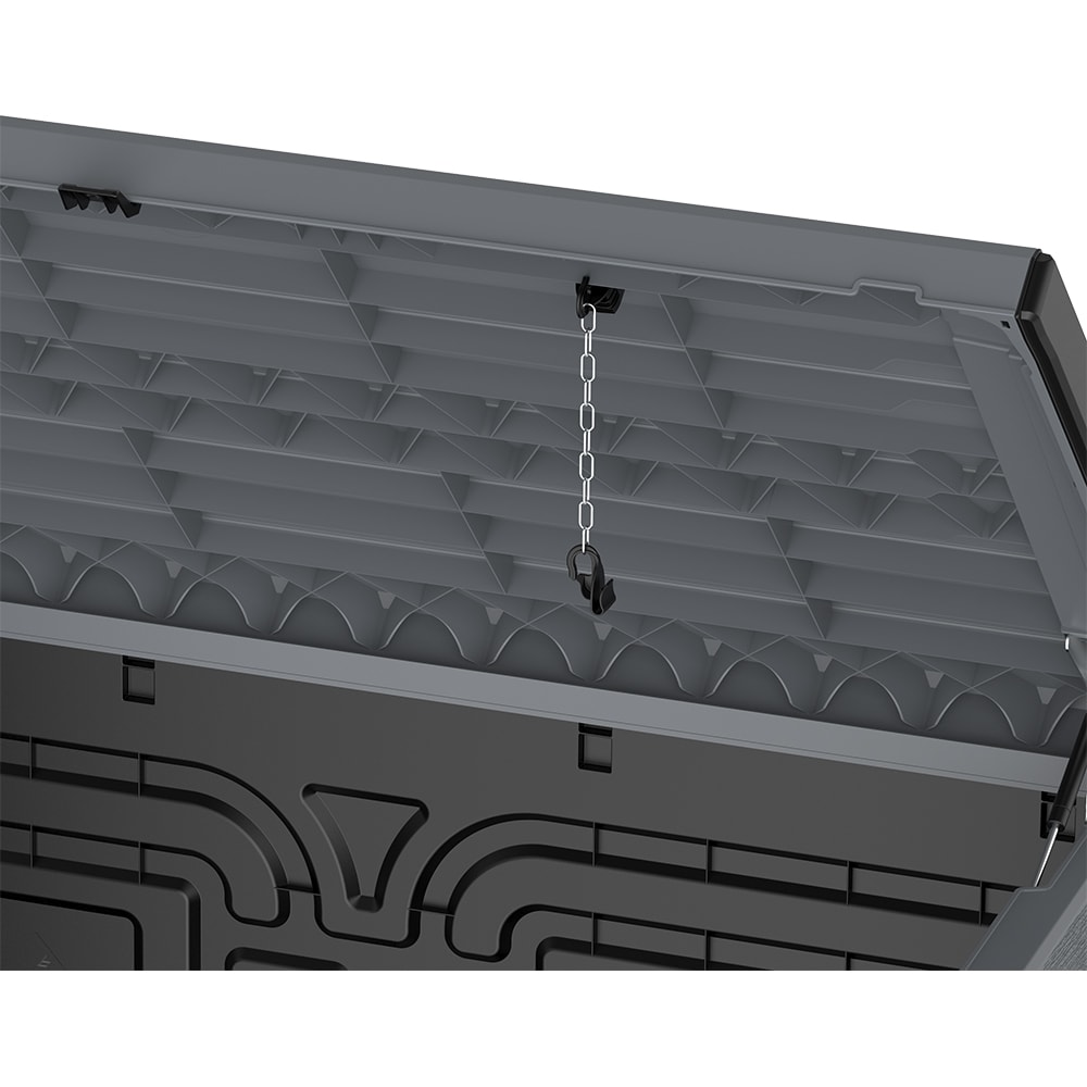 Dulap depozitare gradina DURAMAX Storeway 1200 L, 145 x 82.5 x 125 cm, gri