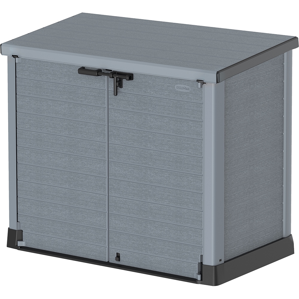 Dulap depozitare gradina DURAMAX Storeway 1200 L, 145 x 82.5 x 125 cm, gri