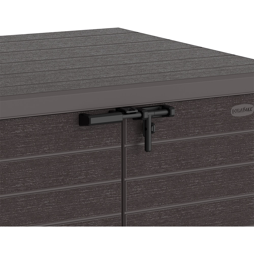 Dulap depozitare gradina DURAMAX Storeway 1200 L, 145 x 82.5 x 125 cm, maro