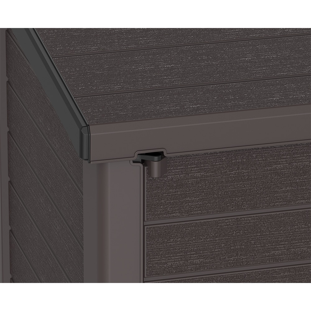 Dulap depozitare gradina DURAMAX Storeway 1200 L, 145 x 82.5 x 125 cm, maro