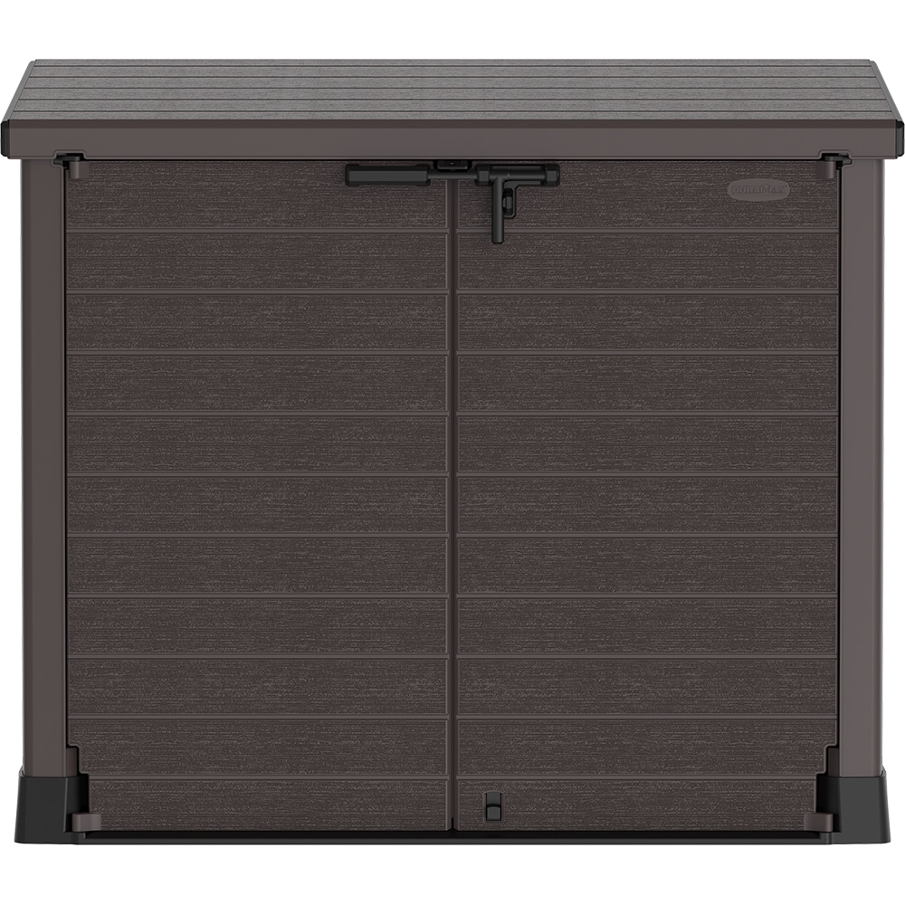 Dulap depozitare gradina DURAMAX Storeway 1200 L, 145 x 82.5 x 125 cm, maro