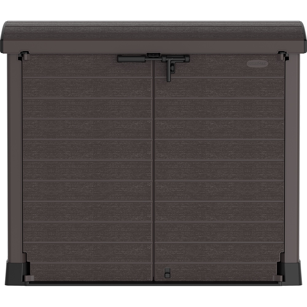 Dulap depozitare gradina DURAMAX Storeway C 1200L, 145 x 54.5 x 125 cm, maro
