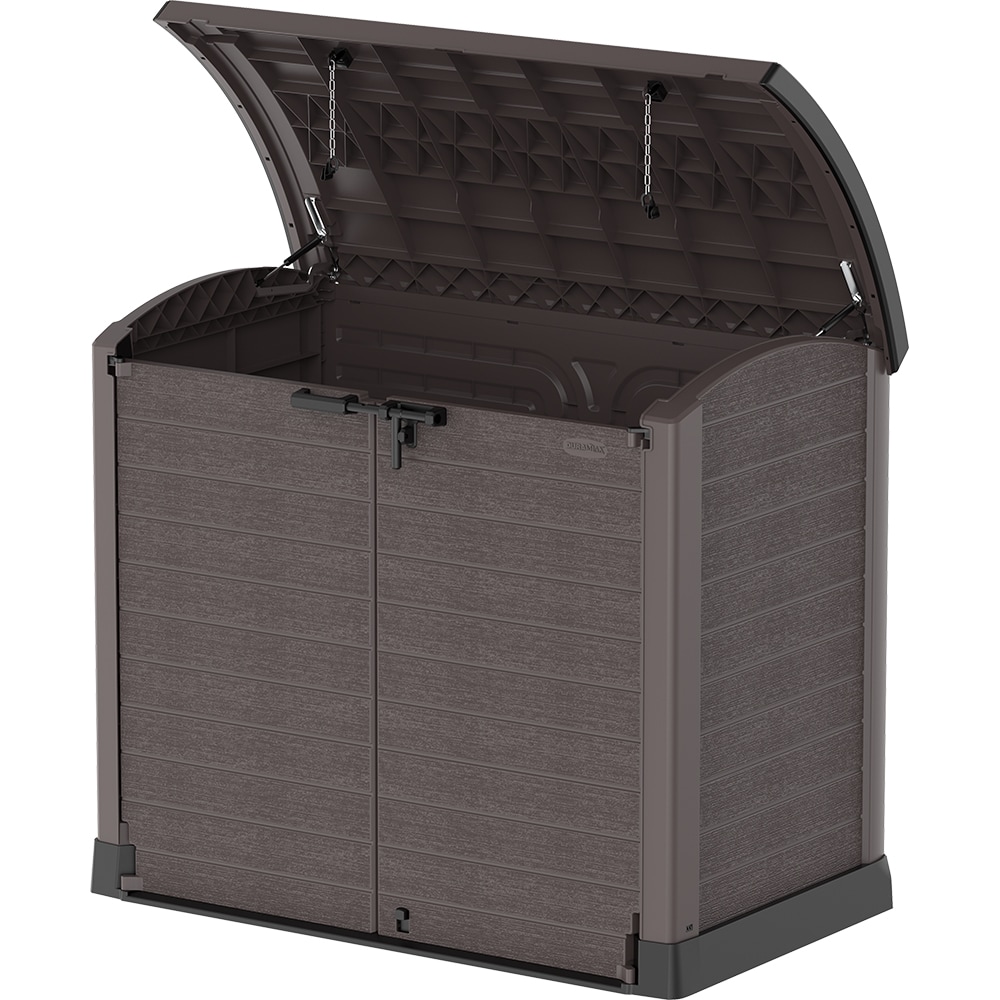 Dulap depozitare gradina DURAMAX Storeway C 1200L, 145 x 54.5 x 125 cm, maro