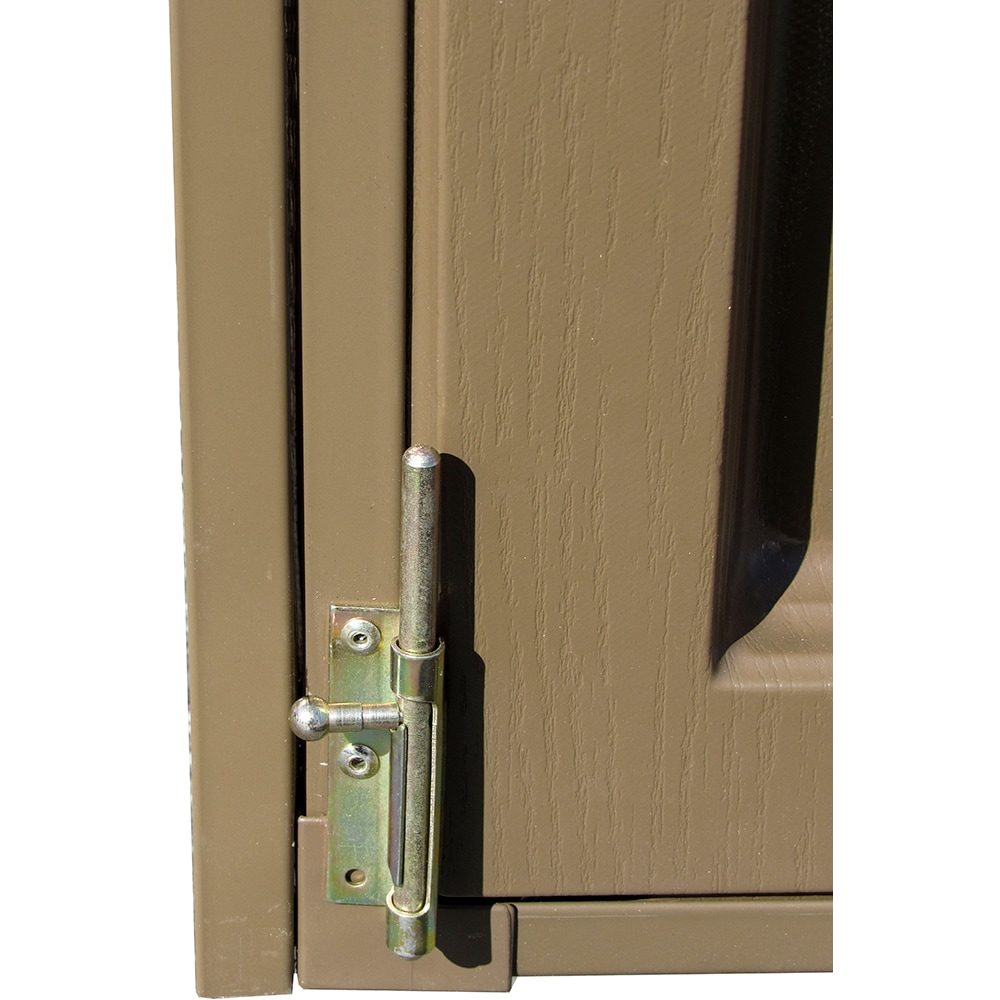 Casuta de gradina DURAMAX Duraplus, rasina, 246.4 x 239.7 x 234.4 cm, bej