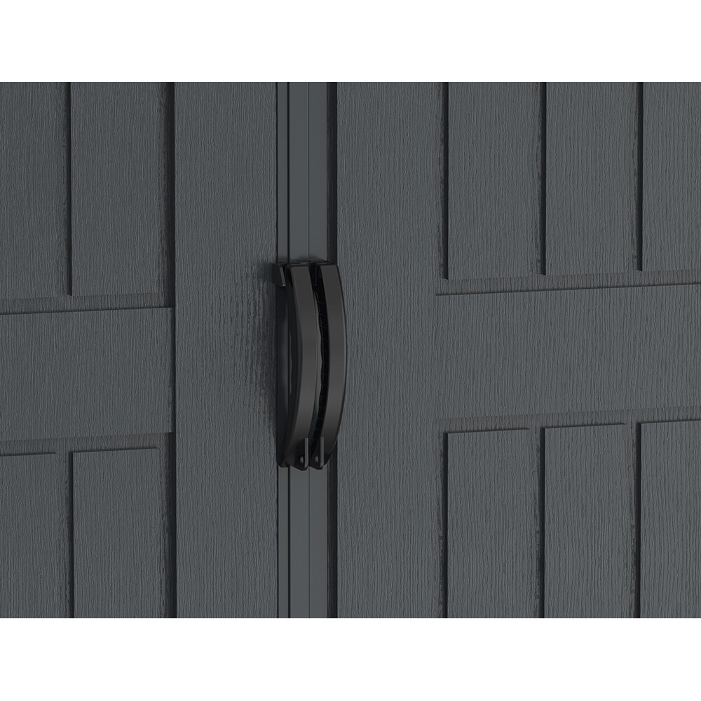 Casuta de gradina DURAMAX Yardmate Pent Roof, rasina, 170.9 x 91.9 x 202.4 cm, gri