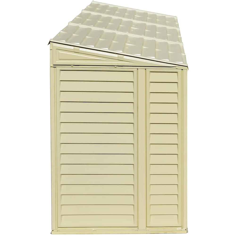 Casuta gradina DURAMAX Sidemate, rasina, 122 x 239.7 x 187.4 cm, bej