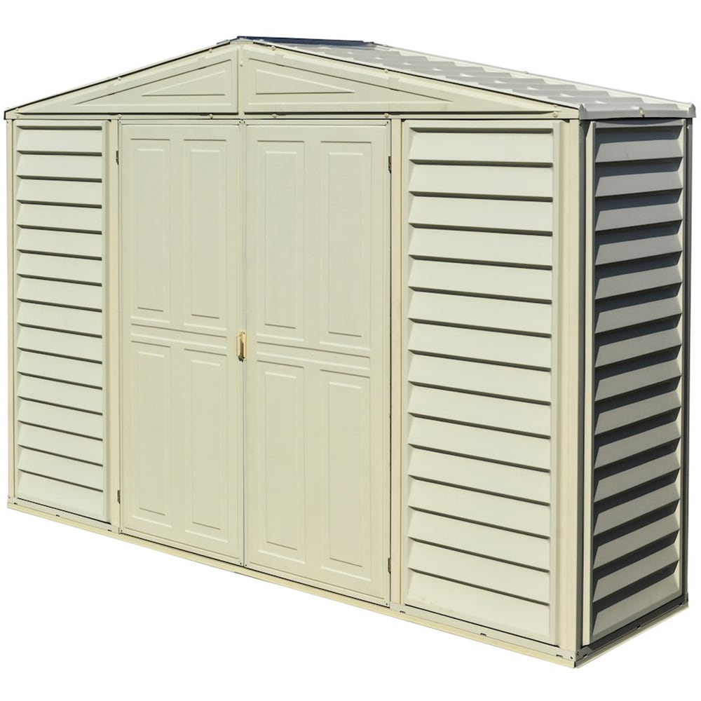 Casuta gradina DURAMAX SidePro, rasina, 319.3 x 81.7 x 233.2 cm, bej