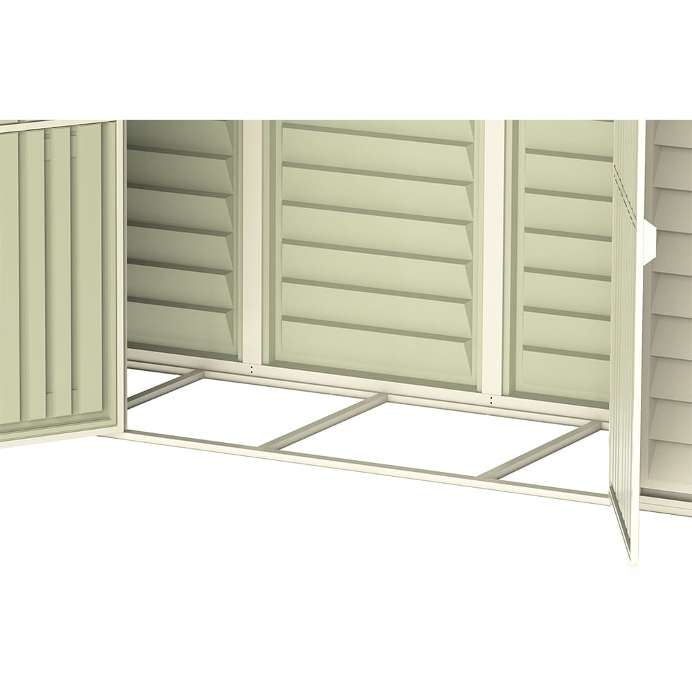 Casuta gradina DURAMAX SidePro, rasina, 319.3 x 81.7 x 233.2 cm, bej