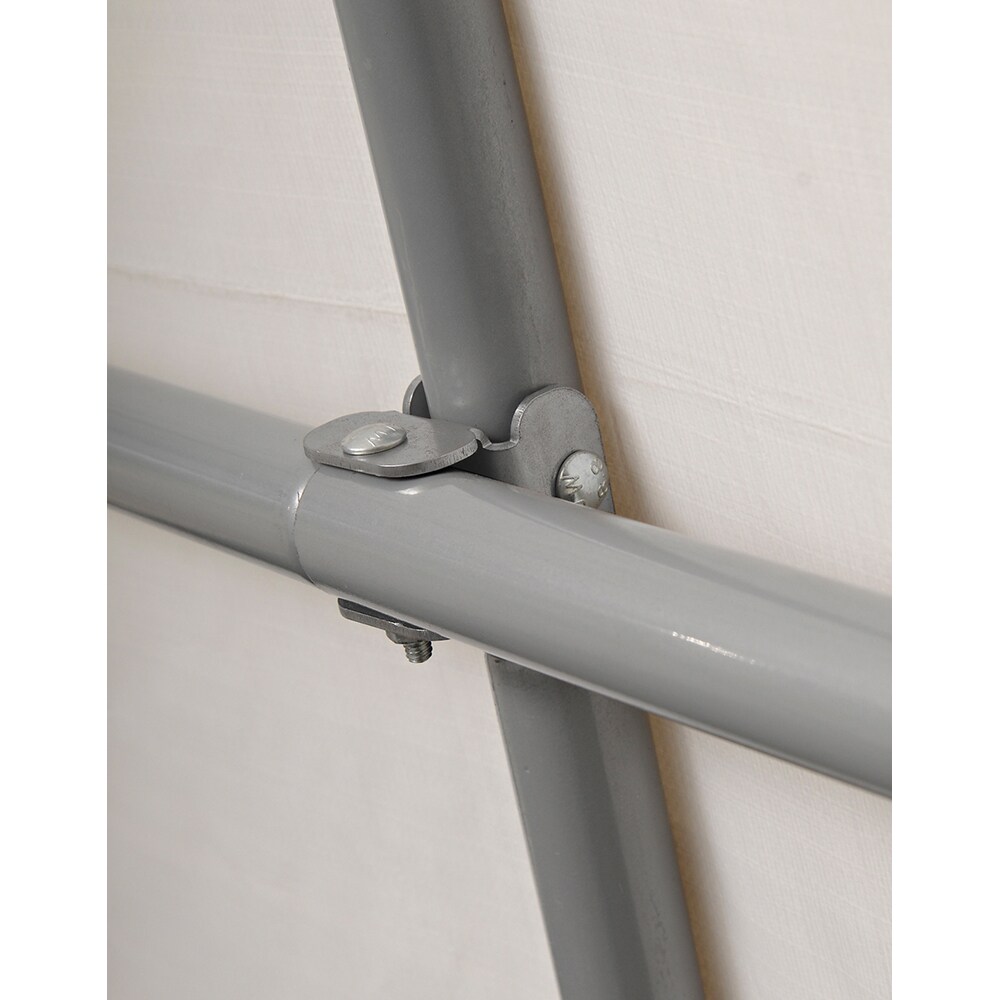 Pavilion gradina SHELTER LOGIC, metal, 300 x 300 x 240 cm, gri